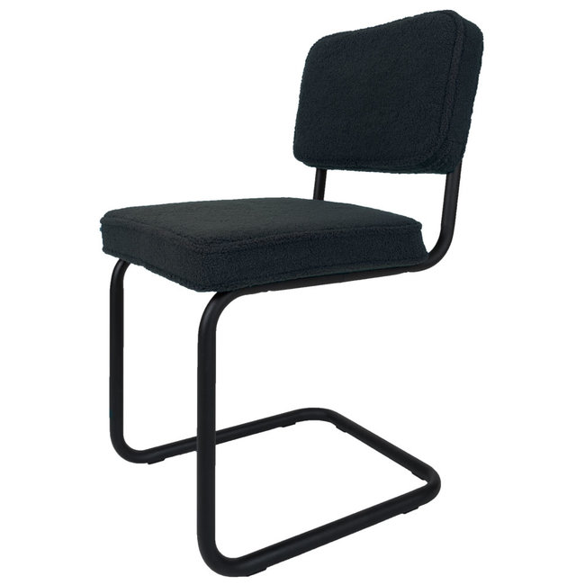 Eetkamerstoel Saar - Teddy | Donkergrijs