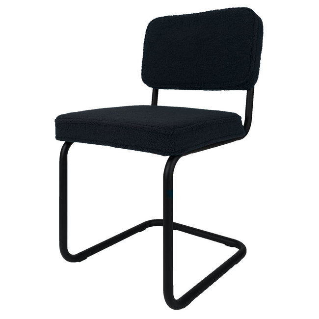 Eetkamerstoel Saar - Teddy | Zwart