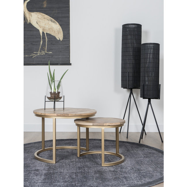 3 Salontafels | Goud