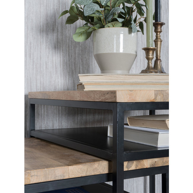 Salontafel Danique 45x45 | Bruin