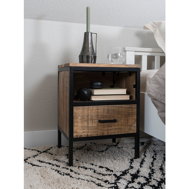 Nachtkastje Luuk | Bruin