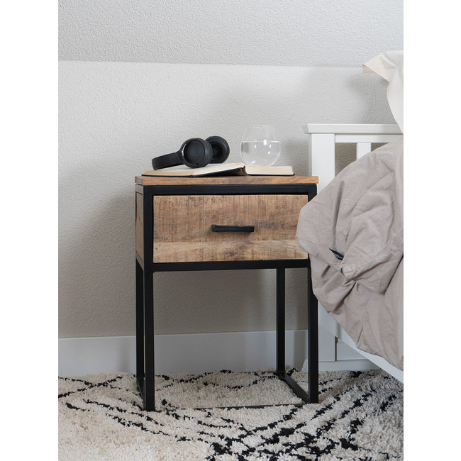 Nachtkastje Stan | Bruin