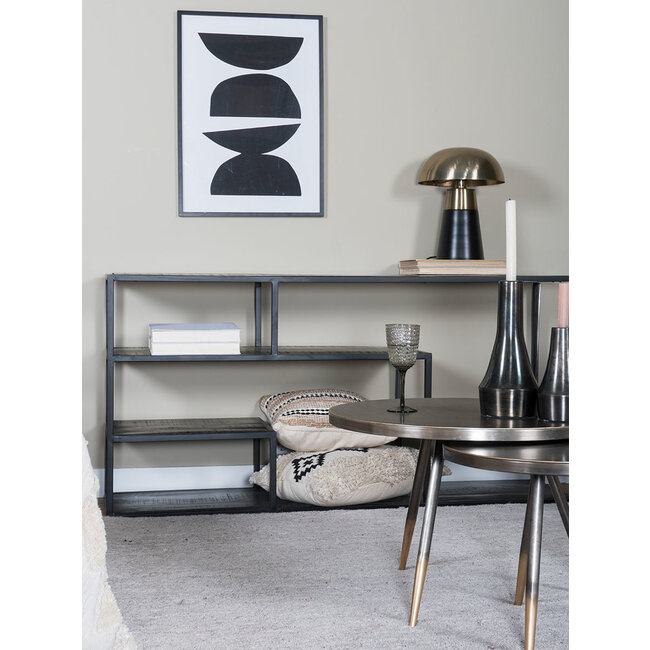 Dressoir Moos 125 | Zwart