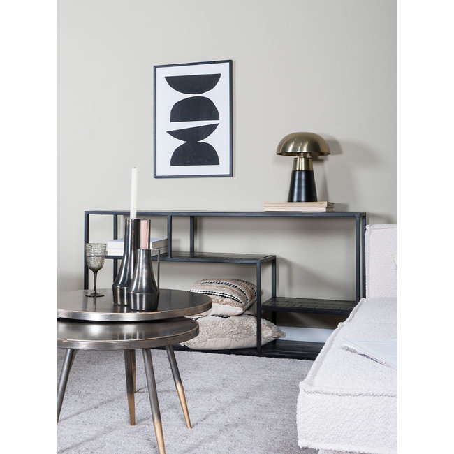 Dressoir Zwart | 158 cm