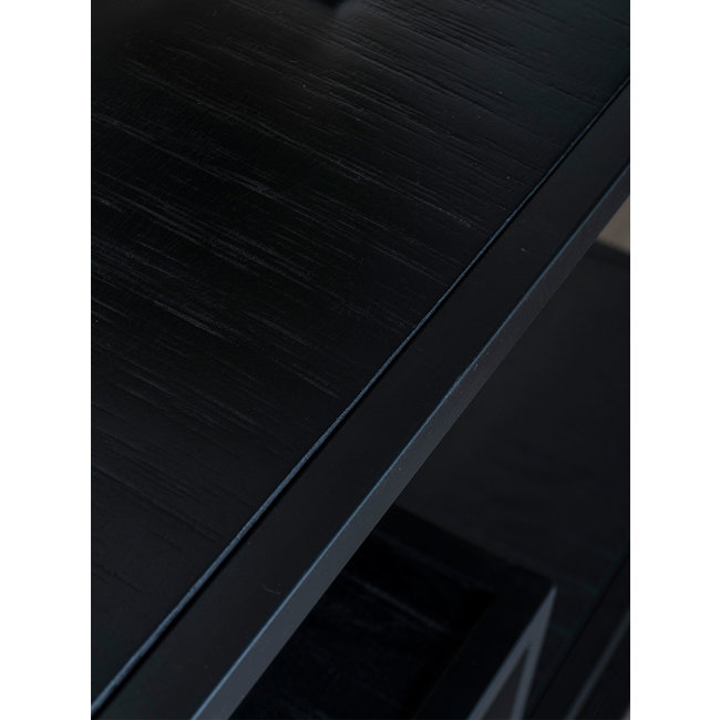 Dressoir Zwart | 158 cm