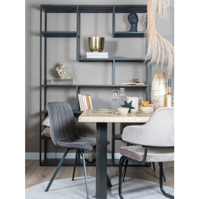 Vakkenkast Moos hoog | Zwart