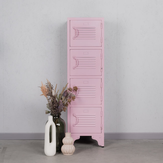 Locker Bulky 4 deuren | Roze