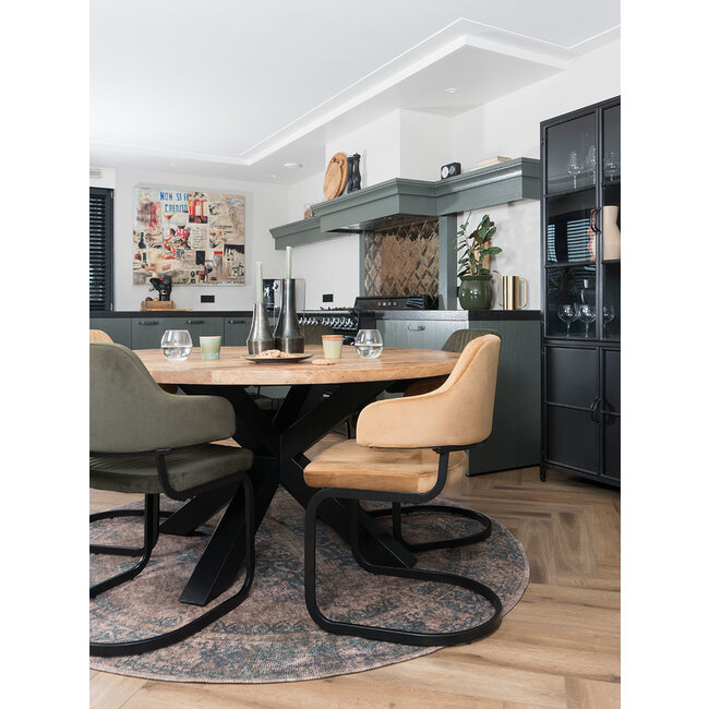 Eetkamerstoel Tess Velvet | Groen