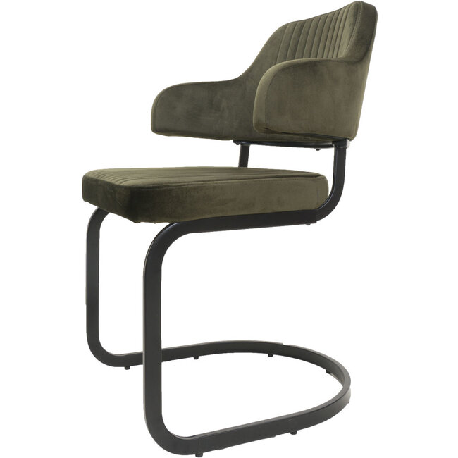 Eetkamerstoel Tess Velvet | Groen