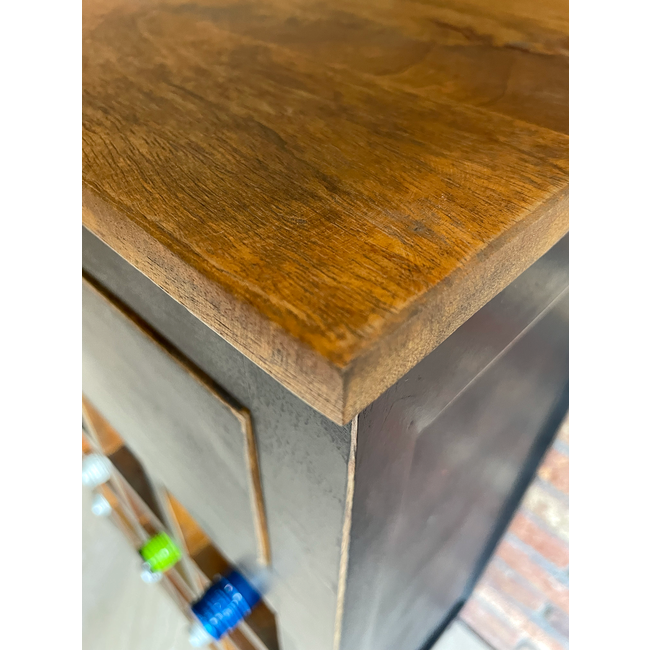 Industriële flessenkast 2.0 | Zwart