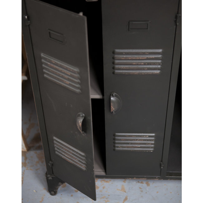 Industrieel dressoir XL | Zwart