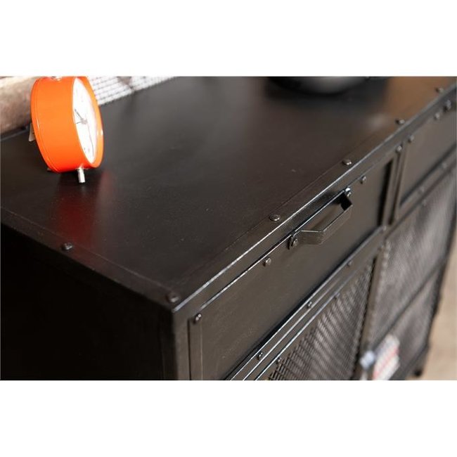 Gangkast metaal 2.0 | Zwart