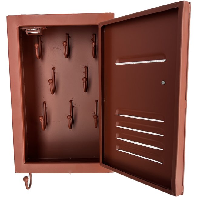 Retro sleutelkast 2.0 | Rood