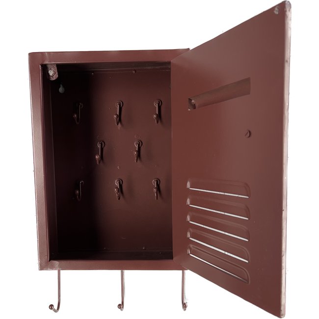 Retro sleutelkast 2.0 | Bordeaux Rood