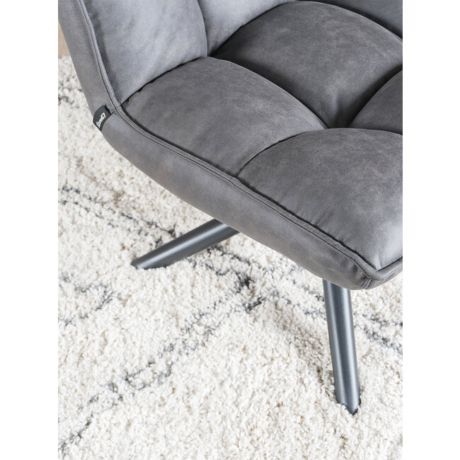 Fauteuil Rik Cowboy | Grijs