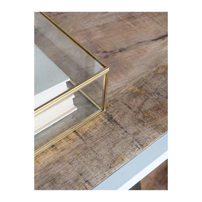 Vakkenkast Moos hout hoog | Wit