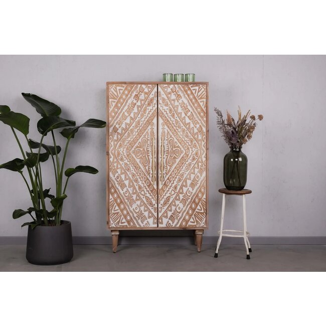 Rootsmann Ibiza vibes kast | wit