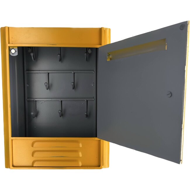 Retro sleutelkast 2.0 | Geel