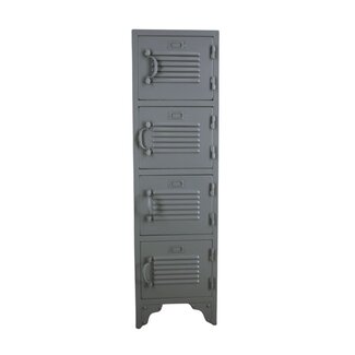 Rootsmann Locker Bulky 4 deuren | Grijs