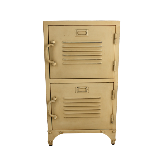 Locker Bulky 2 deuren | Crème