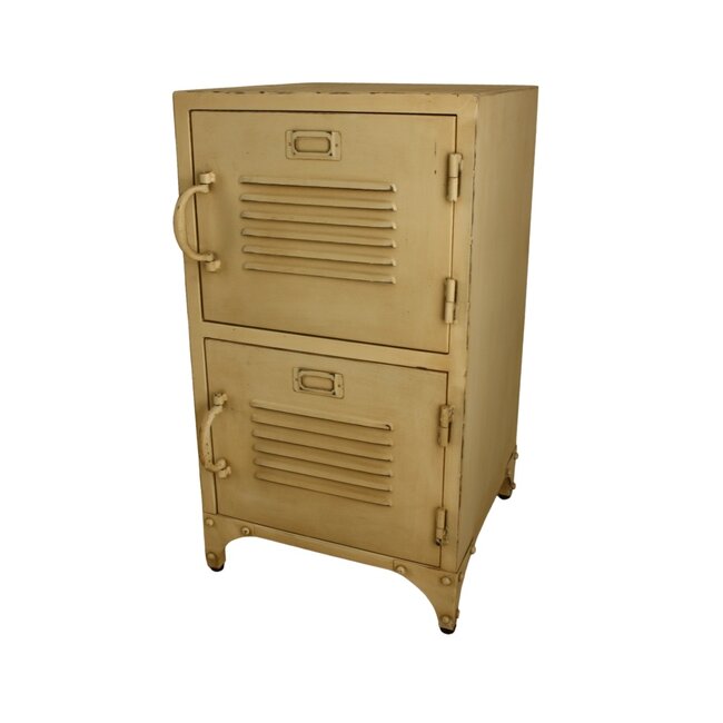 Locker Bulky 2 deuren | Crème