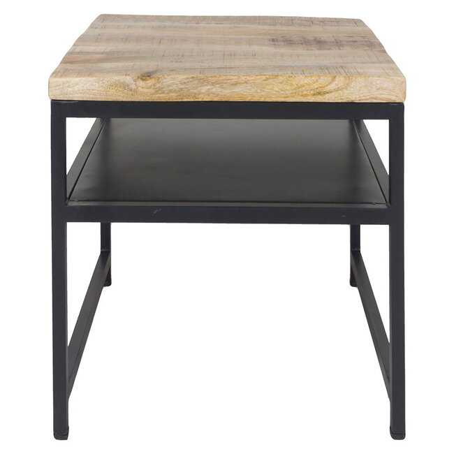 Salontafel Danique 45x45 | Bruin