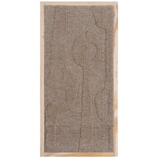 Rootsmann Wanddecoratie Devin Beige - Wool Hanging 40 x 80 cm