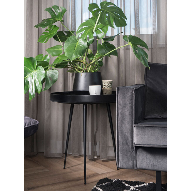 Salontafel Sarno Zwart 60 x 60 cm