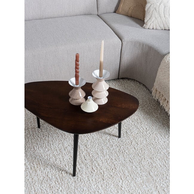 Salontafel Manon Bruin 80 x 50 cm