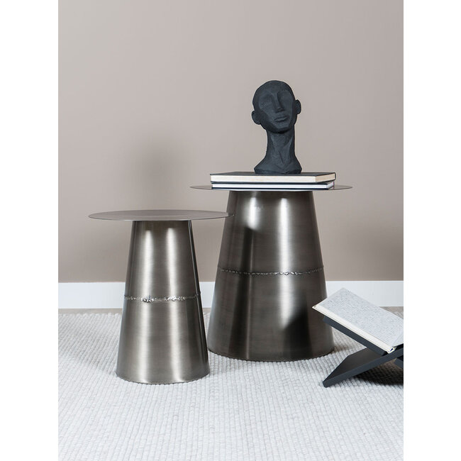 Salontafel Comterra - 49 x 49 cm - Zinc