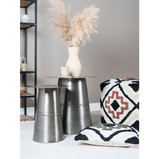 Salontafel Comterra - 49 x 49 cm - Zinc