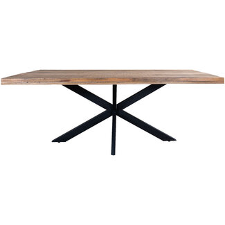 Rootsmann Eettafel Rabel 180 cm - Spinpoot