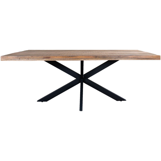 Eettafel Rabel 300 cm - Spinpoot - Boomstamblad