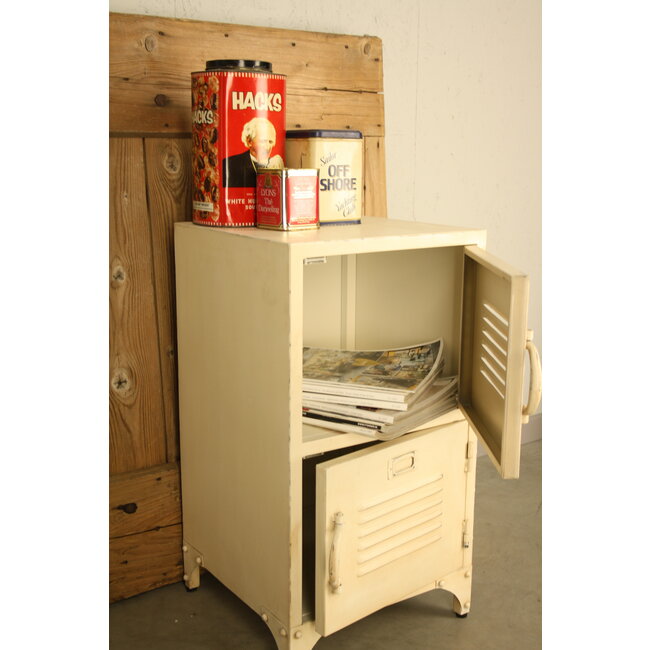 Locker Bulky 2 deuren | Crème