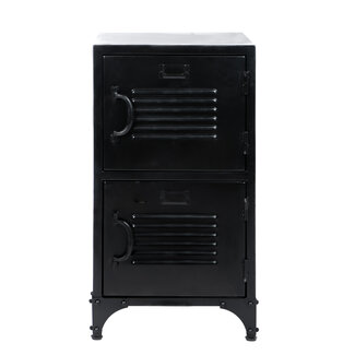 Rootsmann Locker Bulky 2 deuren | Zwart | Deukjeshoek 1534