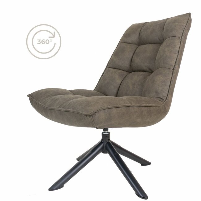 Fauteuil Rik Cowboy | Olijfgroen