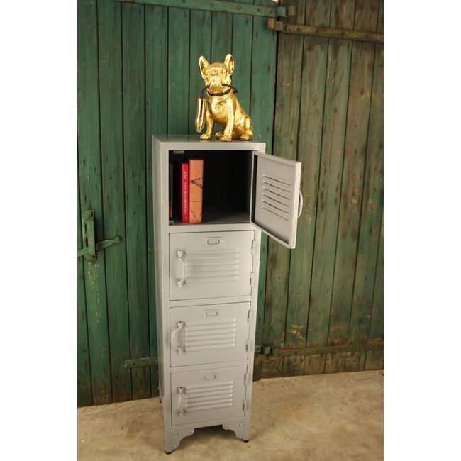 Locker Bulky 4 deuren | Grijs