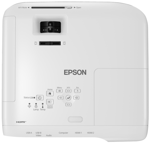 Epson Epson EB-FH52 Full HD mobiele beamer Epson Epson EB-FH52 Full HD mobiele beamer