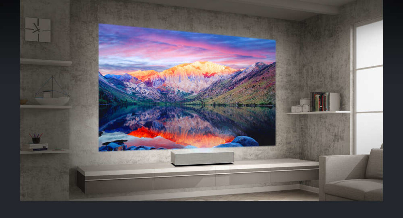 LG LG HU85LS Cinebeam 4K laser home cinema beamer LG LG HU85LS Cinebeam 4K laser home cinema beamer