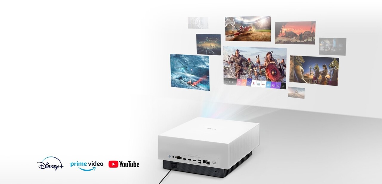 LG LG HU810PW 4K UHD Smart Projector LG LG HU810PW 4K UHD Smart Projector