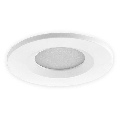 Hoftronic smart Satz von 3 intelligenten WiFi dimmbaren RGBWW LED-Einbaustrahlern weiß Venezia 6 Watt IP65