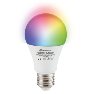 NIVIAN SKU RGBW-8E27-W LAMPADINA LED E27 8W RGB E BIANCO CALDO WIFI SMART  HOME NVSRGB