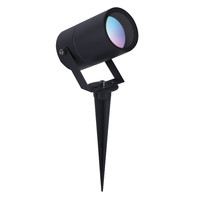 Smart WiFi LED Gardenspike Spikey aluminium black RGBWW IP65