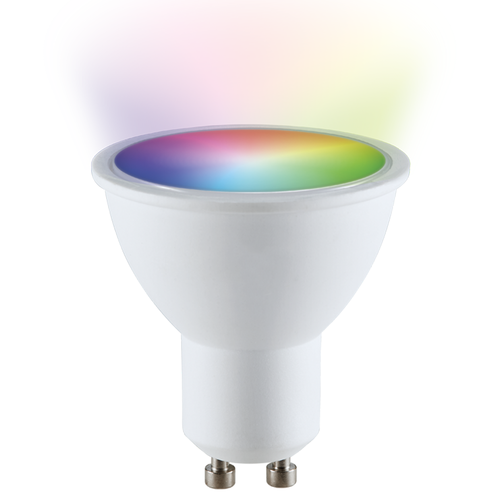 V-TAC Satz von 3 GU10 SMART LED RGBWW Wifi 5 Watt 400lm 110° Dimmbar