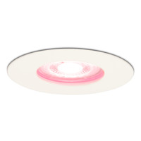 Smart WiFi Dimmbare RGBWW LED Einbaustrahler Bari Weiß GU10 5 Watt IP65 spritzwassergeschützt