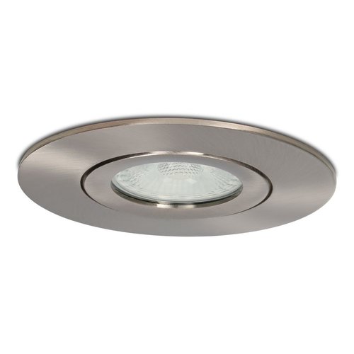 Hoftronic smart Smart LED downlight Napels Stainless Steel 8 Watt RGBWW IP65 tiltable