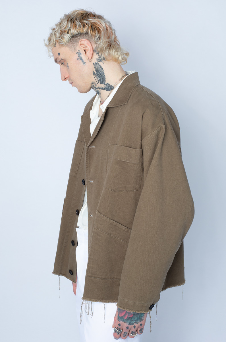 mfpen CARPENTER JACKET KHAKI - アウター