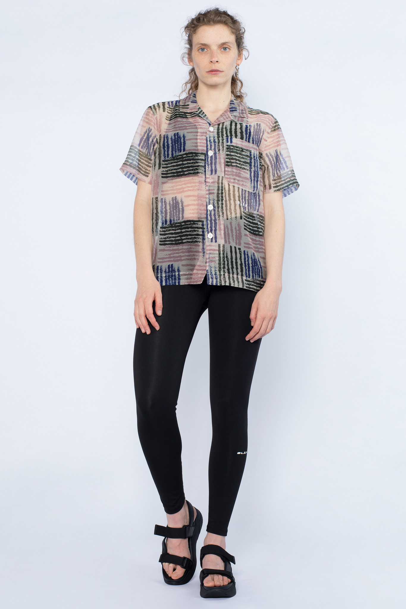 Olaf W Sheer Stripe Shirt - Shelter