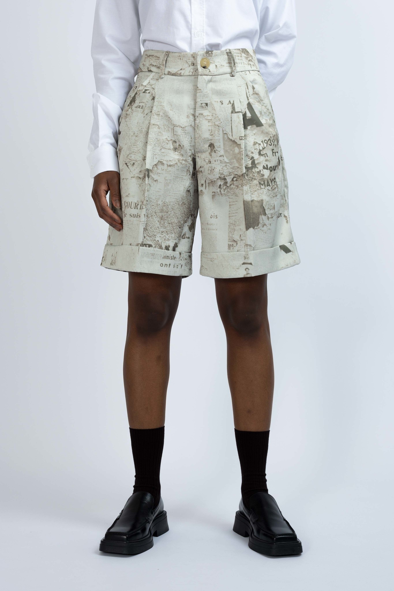 Caulaincourt City Shorts Allover Print