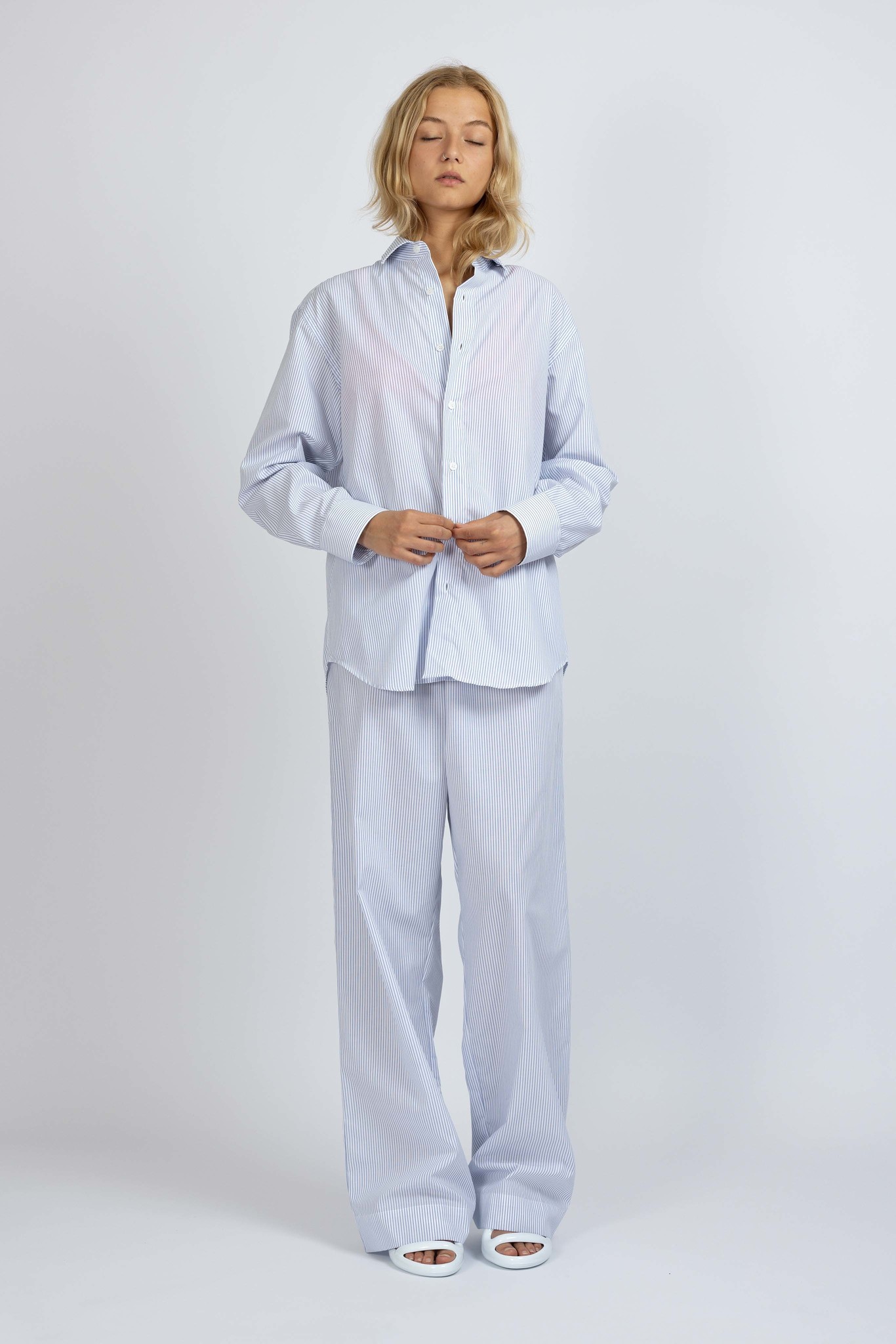 Ole Shirt White With Stripe